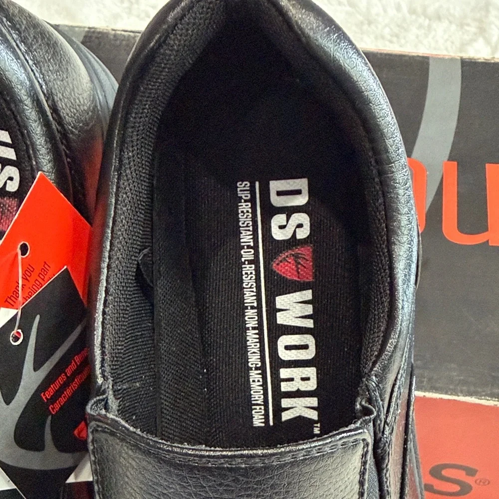 Deer Stags Men's Black DS Work Oil& Slip Resistant Non Marking,Size 11-1/2 . - Picture 3 of 17